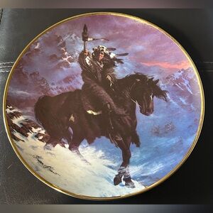 "Spirit of the West Wind" Western Heritage Museum-Franklin Mint Collector